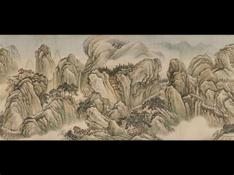 The Ten Thousand Li Journey Along the Yangtze River - A Harmonious Symphony of Brushstrokes and Ink Wash Techniques